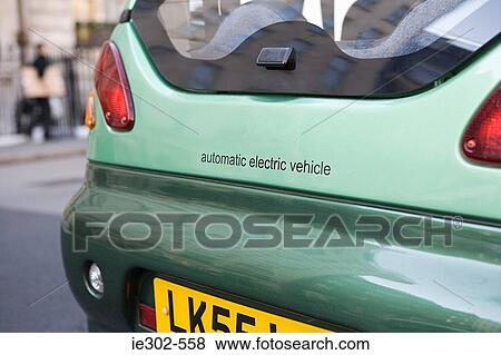 Electric car View Large Photo Image Stock Photo - Electric car. Fotosearch