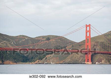 Golden gate bridge View Large Photo Image Stock Image - Golden gate bridge. Fotosearch