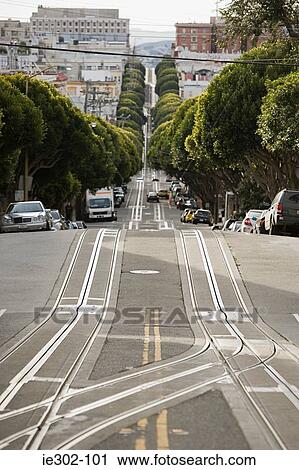 Hill in san francisco View Large Photo Image Stock Image - Hill in san francisco. Fotosearch