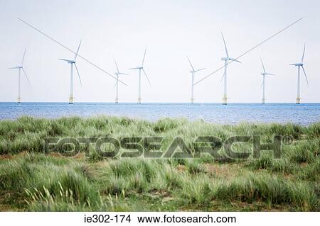 Offshore wind farm View Large Photo Image Picture - Offshore wind farm. Fotosearch