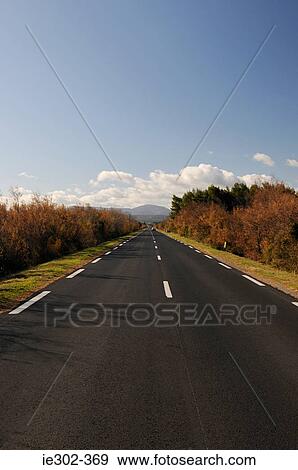 Road in france View Large Photo Image Stock Photo - Road in france. Fotosearch