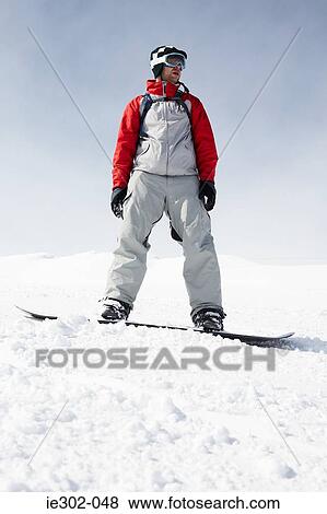 Snowboarder View Large Photo Image Stock Photo - Snowboarder. Fotosearch