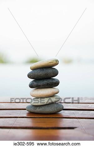 Stack of pebbles View Large Photo Image Stock Photography - Stack of pebbles. Fotosearch
