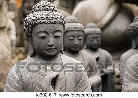 Stone statues View Large Photo Image Stock Photo - Stone statues. Fotosearch