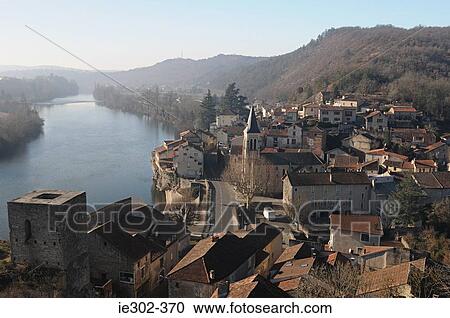 Village by river View Large Photo Image Stock Image - Village by river. Fotosearch