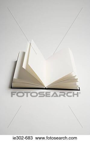 Stock Image - Blank book. Fotosearch