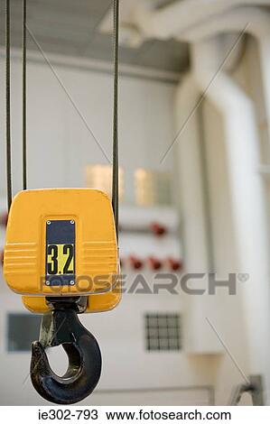 Stock Image - Crane hook. Fotosearch