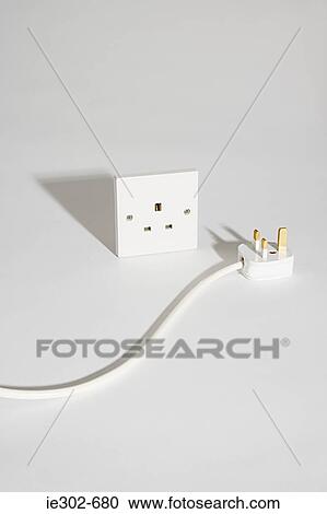 Electrical plug and socket View Large Photo Image Stock Image - Electrical plug and socket. Fotosearch