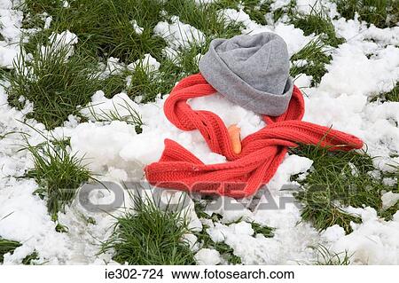 Melting snowman View Large Photo Image Picture - Melting snowman. Fotosearch