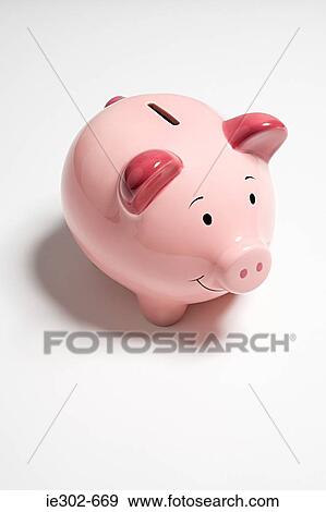 Piggy bank View Large Photo Image Stock Photo - Piggy bank. Fotosearch