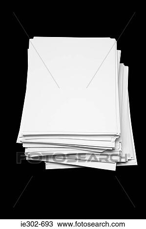 Pile of paper View Large Photo Image Stock Image - Pile of paper. Fotosearch