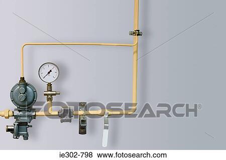 Pipes and dial View Large Photo Image Stock Photo - Pipes and dial. Fotosearch