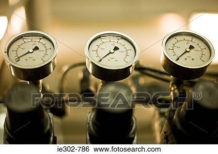 Pressure indicators View Large Photo Image Stock Photograph - Pressure indicators. Fotosearch