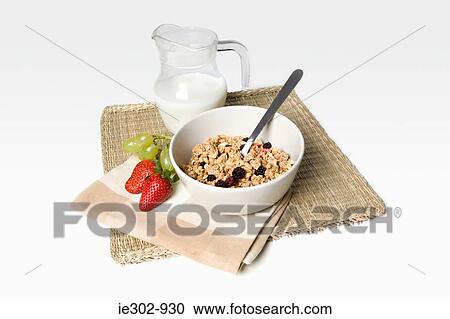 Stock Image - A healthy breakfast. Fotosearch