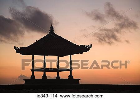 A seaside pagoda in bali View Large Photo Image Picture - A seaside pagoda in bali. Fotosearch
