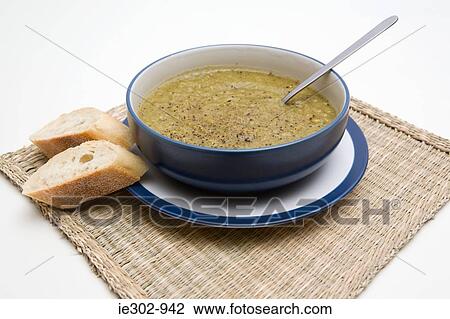 Broccoli soup View Large Photo Image Stock Image - Broccoli soup. Fotosearch