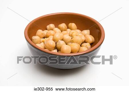 Chick peas in a dish View Large Photo Image Stock Photography - Chick peas in a dish. Fotosearch