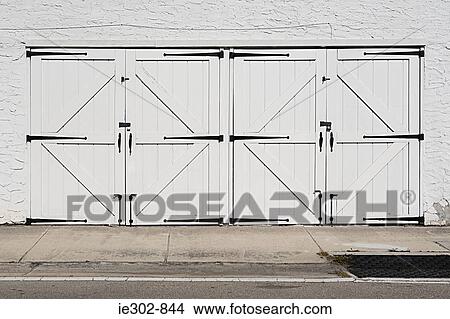 Garage door View Large Photo Image Picture - Garage door. Fotosearch