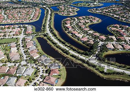 Housing development in fort lauderdale View Large Photo Image Stock Image - Housing development in fort lauderdale. Fotosearch