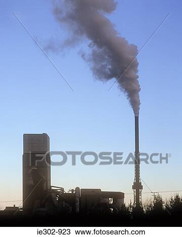 Smoke out of an industrial chimney View Large Photo Image Stock Image - Smoke out of an industrial chimney. Fotosearch