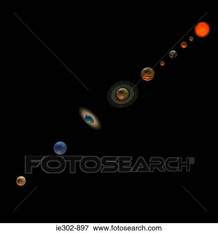 Solar system View Large Photo Image Stock Photo - Solar system. Fotosearch