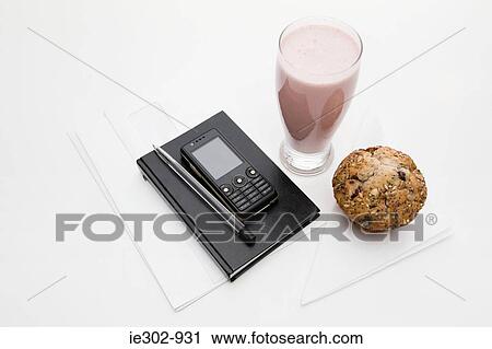 Working breakfast View Large Photo Image Stock Image - Working breakfast. Fotosearch