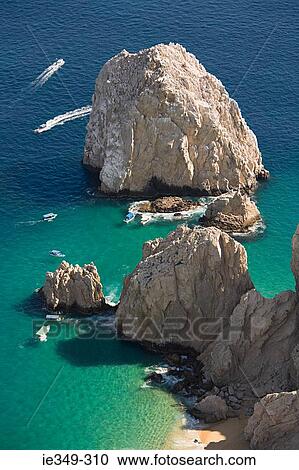 Aerial view of rocks and sea View Large Photo Image Stock Image - Aerial view of rocks and sea. Fotosearch