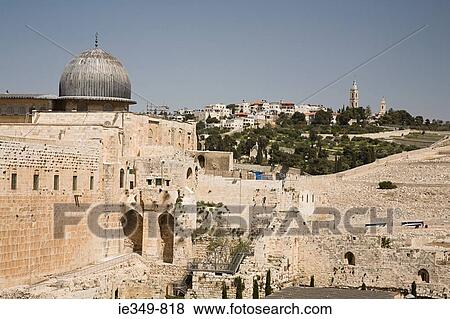 Al-aqsa mosque and east jerusalem View Large Photo Image Stock Photo - Al-aqsa mosque and east jerusalem. Fotosearch