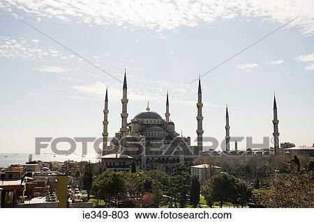 Blue mosque istanbul View Large Photo Image Stock Image - Blue mosque istanbul. Fotosearch
