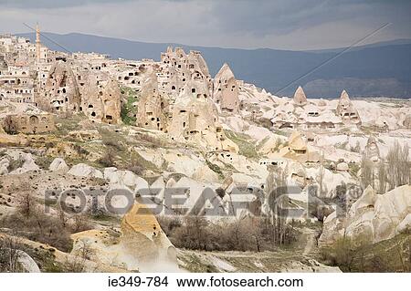 Picture - Cappadocia cave houses. Fotosearch
