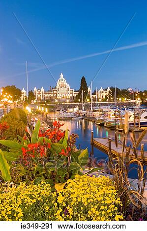 Harbour and british columbia parliament buildings View Large Photo Image Stock Image - Harbour and british columbia parliament buildings. Fotosearch