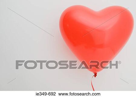 Heart shaped balloon View Large Photo Image Stock Image - Heart shaped balloon. Fotosearch