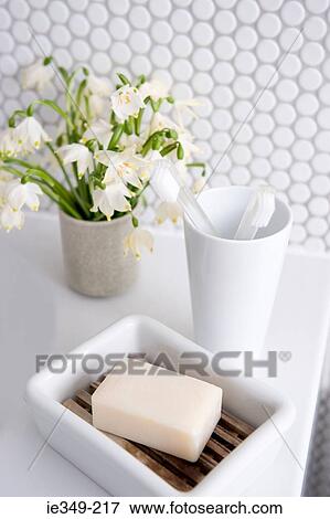 Stock Photo - Objects in bathroom. Fotosearch