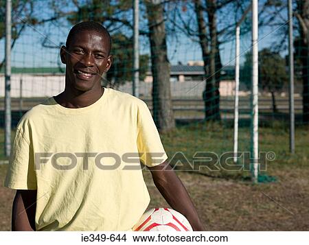 Portrait of a footballer View Large Photo Image Picture - Portrait of a footballer. Fotosearch