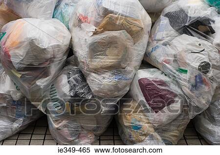 Rubbish bags View Large Photo Image Stock Photography - Rubbish bags. Fotosearch