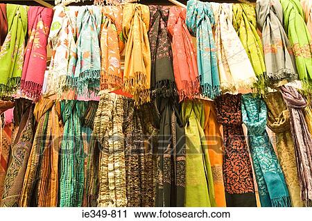 Scarves in grand bazaar View Large Photo Image Stock Image - Scarves in grand bazaar. Fotosearch