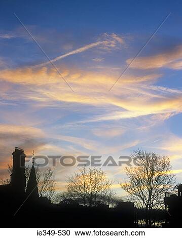 Sky in the evening View Large Photo Image Stock Image - Sky in the evening. Fotosearch