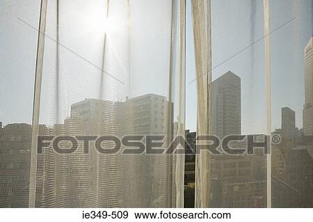 Sunlight on net curtain View Large Photo Image Stock Photo - Sunlight on net curtain. Fotosearch