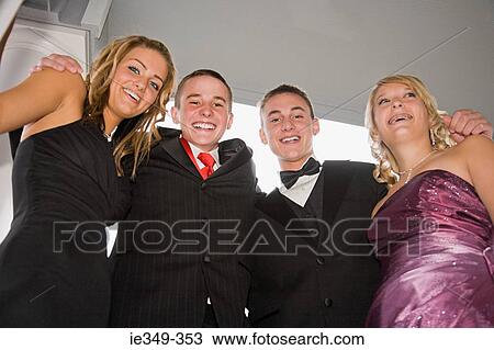 Teenagers ready for homecoming View Large Photo Image Stock Image - Teenagers ready for homecoming . Fotosearch