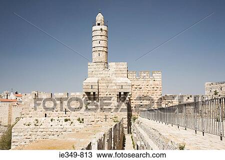 Tower of david View Large Photo Image Stock Image - Tower of david. Fotosearch