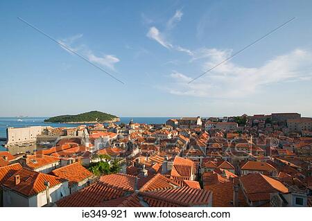 Dubrovnik old town roofs View Large Photo Image Stock Image - Dubrovnik old town roofs. Fotosearch