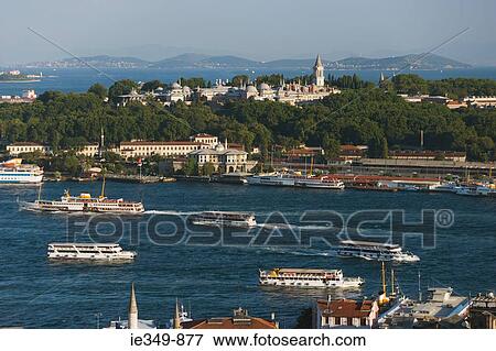 Golden horn and topkapi palace View Large Photo Image Stock Photo - Golden horn and topkapi palace. Fotosearch