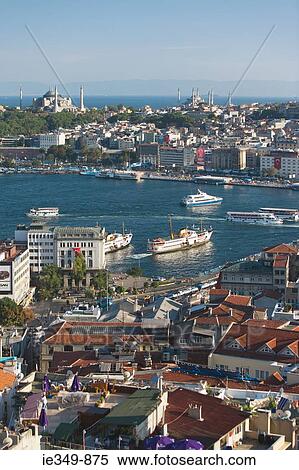 Golden horn istanbul View Large Photo Image Stock Photography - Golden horn istanbul. Fotosearch