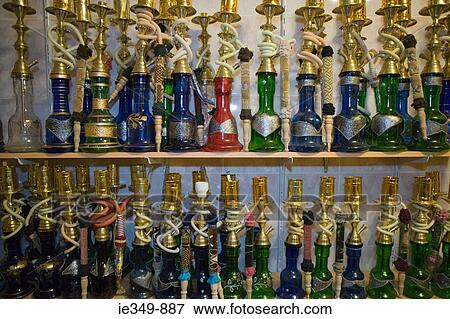 Hookahs at grand bazaar View Large Photo Image Stock Photo - Hookahs at grand bazaar. Fotosearch