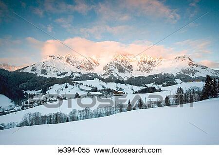 Stock Photography - Mountain scene. Fotosearch
