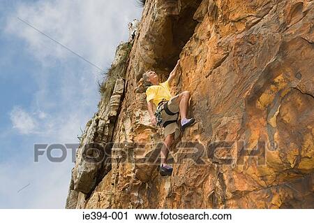 Rock climber View Large Photo Image Stock Image - Rock climber. Fotosearch