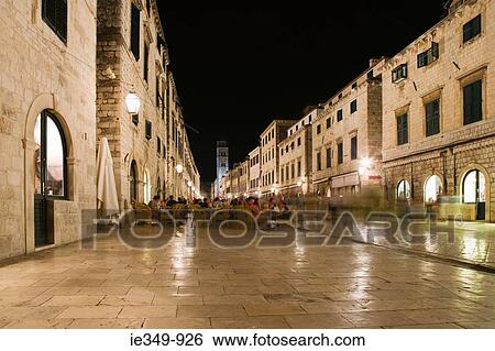 Street in dubrovnik old town View Large Photo Image Stock Photograph - Street in dubrovnik old town. Fotosearch