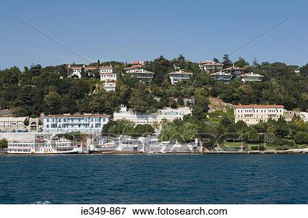 Stock Photo - Villas by the bosphorus. Fotosearch