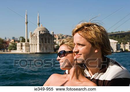 Young couple on holiday in istanbul View Large Photo Image Stock Photography - Young couple on holiday in istanbul. Fotosearch