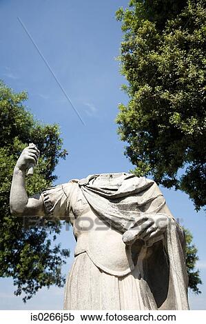 Stock Image - A broken statue. Fotosearch